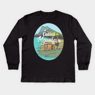 mountains are calling Kids Long Sleeve T-Shirt